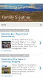 Mobile Screenshot of familysleuther.com